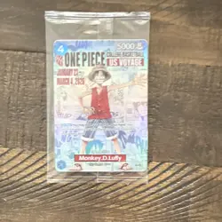 2026 One Piece Monkey.D.Luffy US Voyage Card College Basketball - Image 1