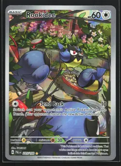 Rookidee 225/193 SV02: Paldea Evolved Illustration Rare Pokemon Card - Image 1