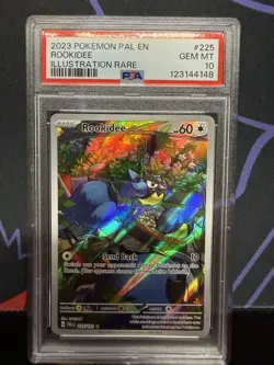 Rookidee Paldea Evolved Illustration Rare 225/193 PSA 10 - Image 1