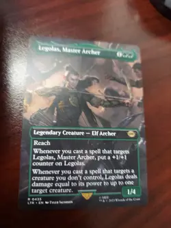 Legolas, Master Archer (Borderless) Universes Beyond: the Lord of the Rings:... - Image 1