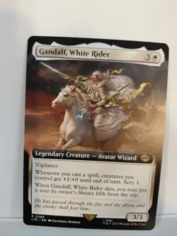 Gandalf, White Rider (Extended Art) Universes Beyond: the Lord of the Rings:... - Image 1