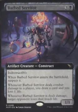 Barbed Servitor (Extended Art) - Murders at Karlov Manor: #398 Nm C252 - Image 1