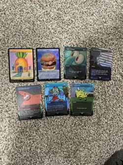 SpongeBob SquarePants Secret Lair Opened FOIL Edition Internet Sensations - Image 1