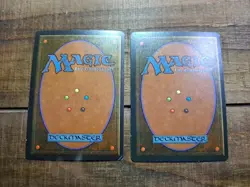 Magic the Gathering - Ice Age Mystic Remora 1995 87 Common X2 - Image 4