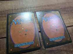 Magic the Gathering - Ice Age Mystic Remora 1995 87 Common X2 - Image 5