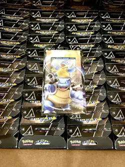 Pokemon TCG: V Battle Blastoise Deck Case (48) In All - Image 1