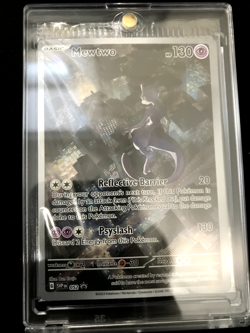 Pokemon *SEALED* Mewtwo 052 -Scarlet & Violet 151 UPC Black Star Promo - Image 1