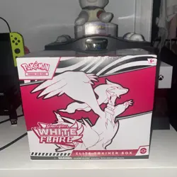 Pokemon TCG: Scarlet & Violet - WHITE FLARE Elite Trainer Box FACTORY SEALED ETB - Image 1