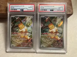 Pokemon Center Eevee #173 Stamped/Non StampedPrismatic Black Star Promo PSA 10 - Image 1