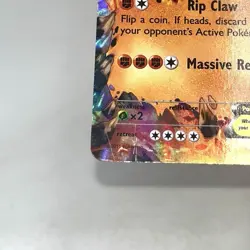 Groudon EX 85/160 Primal Clash Pokemon TCG HP Creased - Image 2