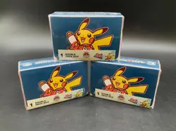 Lot (3) 2025 Anaheim World Championships Varsity Pokemon Center Pikachu Sealed - Image 1