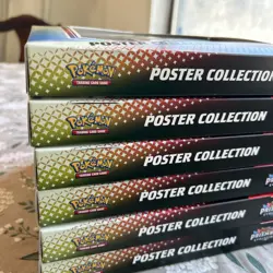 Six (6) Pokemon TCG Scarlet & Violet Prismatic Evolutions Poster Collection Box - Image 3
