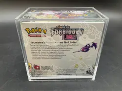 Pokemon Sun & Moon Forbidden Light Booster Box Sealed w/ Acrylic Case - Image 3