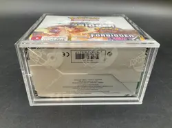 Pokemon Sun & Moon Forbidden Light Booster Box Sealed w/ Acrylic Case - Image 5