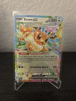 Eevee ex - 075/131 Pokemon SV: Prismatic Evolutions - English NM Holo - Image 1