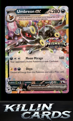Umbreon ex - 060/131 (Prismatic Evolutions Stamp) 060/131 Pokemon Promo Miscella - Image 1
