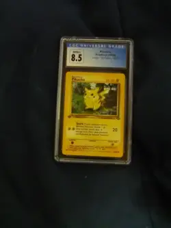 Pokemon 1st edition Jungle Pikachu CGC Graded 8.5 - Image 1