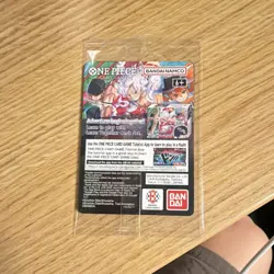 Bandai Namco One Piece Card Game Monkey.D.Luffy US Voyage Promo Holo P-055 - Image 2