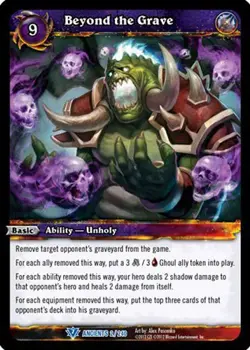 WOW WARCRAFT TCG WAR OF THE ANCIENTS : BEYOND THE GRAVE X 3 - Image 1