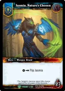 Jasmia, Nature's Chosen - Twilight of the Dragons - World of Warcraft TCG - Image 1