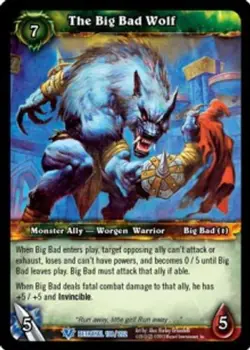 The Big Bad Wolf - Betrayal of the Guardian - World of Warcraft TCG - Image 1