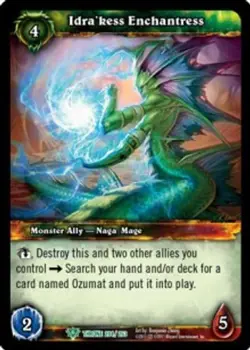 Idra'kess Enchantress - Throne of the Tides - World of Warcraft TCG - Image 1