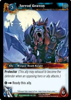 Jarrod Gravon - Worldbreaker - World of Warcraft TCG - Image 1