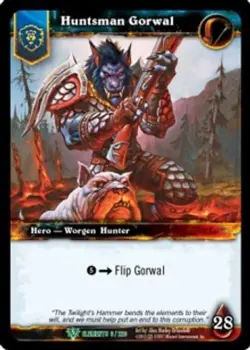 Huntsman Gorwal - War of the Elements - World of Warcraft TCG - Image 1