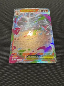 Pokemon TCG Mega Charizard X ex 013/094 ME02: Phantasmal Flames Double Rare NM - Image 2