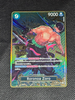 Roronoa Zoro One Piece Japanese Version 2nd Anniversary Set OP06-118 ENGLISH NM - Image 1
