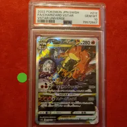 PSA 10 Charizard 212/172 s12a VSTAR SAR Pokemon Card Japanese VSTAR Universe - Image 1