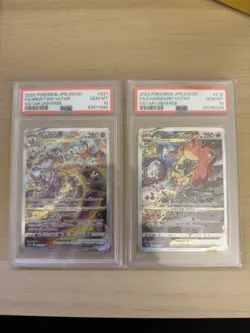 PSA 10 Charizard 212/172 Mewtwo 221/172 SAR Set VSTAR Universe Pokemon Card JPN - Image 1