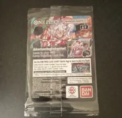 One Piece Monkey D. Luffy US College Basketball SEALED Promo Card RUTGERS 1/27 - Image 2