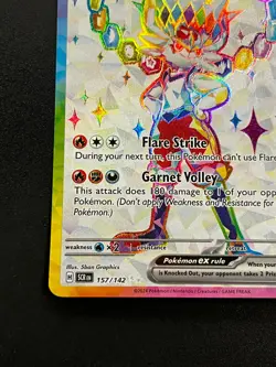Cinderace ex 157/142 - Sv07: Stellar Crown Holo Full Art Pokemon TCG Card NM - Image 2