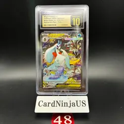 CGC PRISTINE 10 Mega Froslass ex SAR 233/193 M2a MEGA Dream ex Pokemon Card 48 - Image 1