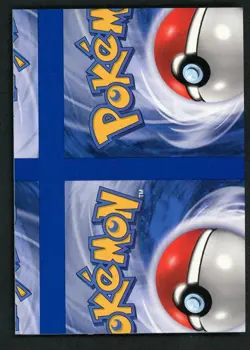 Pokemon English Blank Misprint NFC Cards Front Blank Back Miscut - Image 1