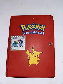 Vintage Pokemon Binder And Cards - Image 1