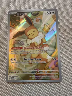 Pokemon Eevee TCG Scarlet & Violet Black Star Promo Card 173 - Image 1