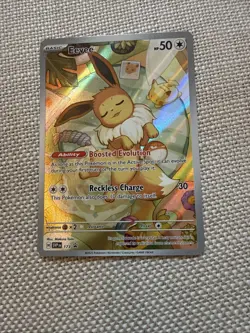 Pokemon Eevee TCG Scarlet & Violet Black Star Promo Card 173 - Image 2
