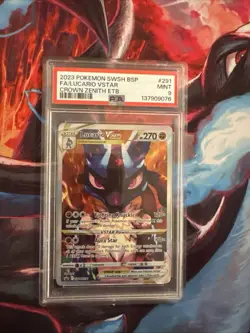 Lucario VSTAR SWSH291 SWSH: Sword & Shield Promo Cards Holo PSA 9 - Image 1