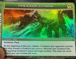 CHAOTIC SUPER RARE PREXXOR CHASM CARD - Image 1
