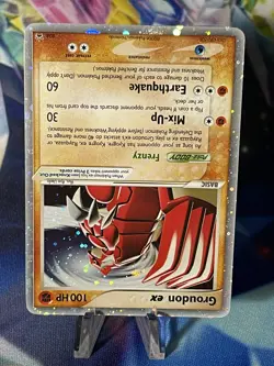 2006 POKEMON BLACK STAR PROMOS 038 GROUDON EX HOLO - Image 5