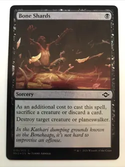 MTG Modern Horizons 2 Bone Shards Foil 076/303 NM - Image 1