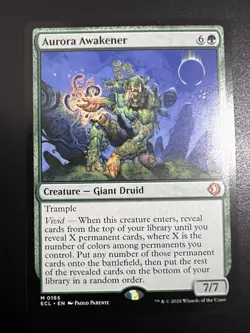 MtG Lorwyn Eclipsed Aurora Awakener Regular Near Mint - Image 1