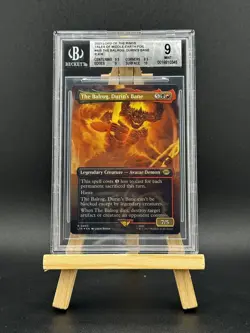 The Balrog, Durin's Bane (Borderless) MTG Lord of the Rings Foil #405 BGS 9 - Image 1
