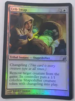 MTG Crib Swap Foil Mint Unplayed Lorwyn Magic The Gathering - Image 1