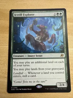 MTG - Icetill Explorer - Creature - Insect Scout - EOE #192 - Rare - NM - Image 1