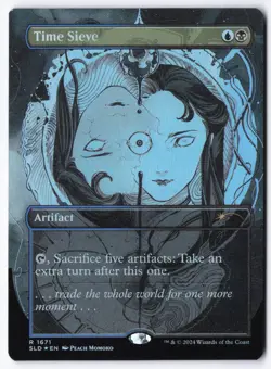 Time Sieve (Rainbow Foil) R Secret Lair Drop Series 1671 NM - Image 1