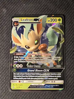Pokemon Leafeon GX 13/156 - Ultra Prism Ultra Rare - Image 1