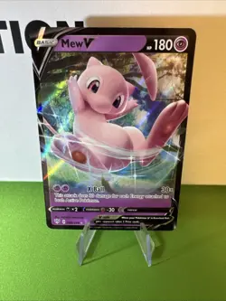 Pokemon Card - Mew V 069/189 Swsh03: Darkness Ablaze Holo NM - Image 1